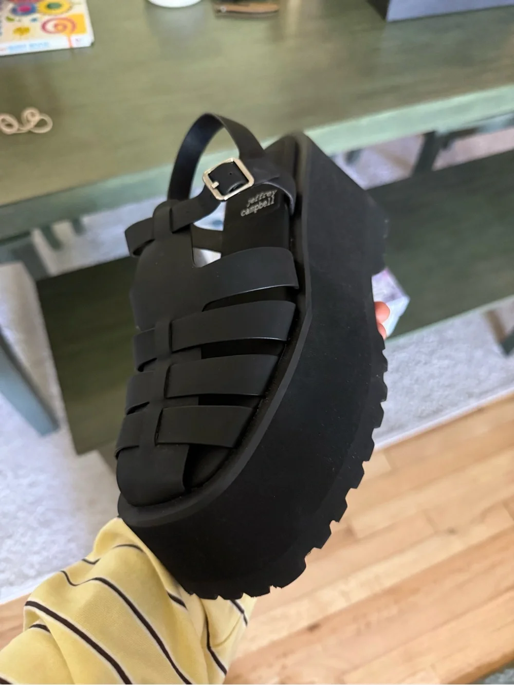 NWT Jeffery Campbell Platform Sandals 6.5